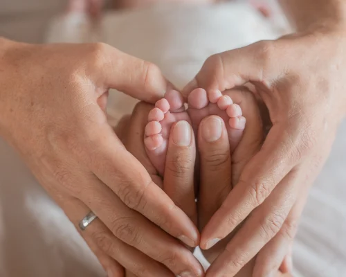 Newbornshoot voetjes Newbornshoot voetjes